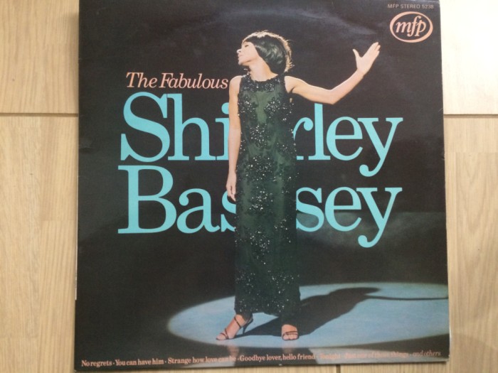 shirley bassey the fabulous 1970 disc vinyl lp selectii muzica pop MFP EMI VG+