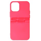 Husa Silicon iPhone 12 Mini Fuchsia - Calitate Premium, Tip Apple