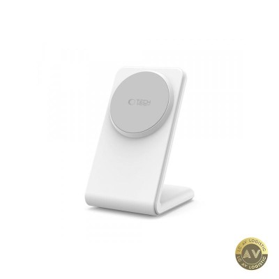 Incarcator Retea Wireless MagSafe Tech-Protect QI15W-A38 15W 1.67A Alb foto