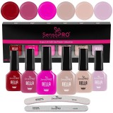 Set 6 Oje Semipermanente SensoPRO Milano, BELLA Radiance