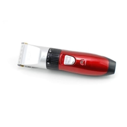 Masina de tuns profesionala FOXMAG24, cu accesorii incluse, rosu