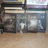 LOT 4 CARTI HENRY MILLER : LUMEA SEXULUI + OCHIUL COSMOLOGIC + UN DIAVOL IN PARADIS + INTELEPCIUNEA INIMII , 2011-2013 *