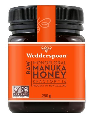 Miere de Manuka KFactor 16+ Raw Wedderspoon 250gr foto