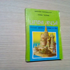 LIMBA RUSA Cl. a X -a - Diana Tetean - Editura Didactica, 1997, 278 p.