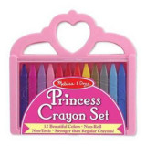 Set 12 creioane colorate triunghiulare Princess, Melissa&amp;Doug