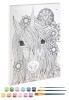 Tablou pictez pe numere - Unicorn PlayLearn Toys, Grafix
