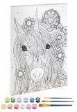 Tablou pictez pe numere - Unicorn PlayLearn Toys, Grafix