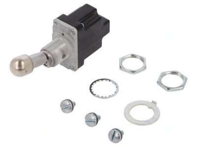 Comutator Basculant SPDT ON-ON 6A/230VAC 15A/28VDC foto