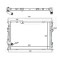 Radiator racire Nissan Qashqai, 08.2011-02.2014, Motorizare 1, 6 Dci 96kw Benzina, tip climatizare cu/fara AC, cutie M/A, dimensiune 628x428x32mm, Cu