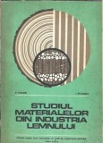 Studiul materialelor din industria lemnului. Manual pentru licee industriale (1980) - V. Platon