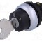 Intrerupator rotativ cu cheie, 22mm, seria RMQ-Titan, IP66, EATON ELECTRIC - M22-WS