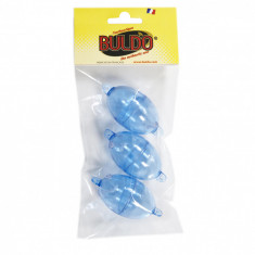 Buldo oval pescuit marin Nr.4 Clear x 3