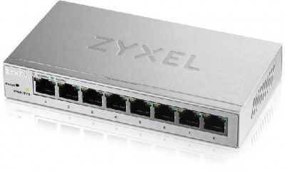 Zyxel gs1200-8 8-port gbe metal switch foto