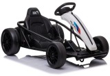 Kart electric Drift SX1968, 2 motoare 100W, 15-18 km/h, alb, Lean 5200