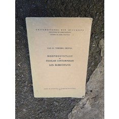 Morphosyntaxe du fran&ccedil;ais contemporain: Les substituts - Conf. dr. Teodora Cristea