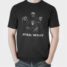 Tricou personalizat barbat &quot;STAR WARS LEGACY&quot;, Negru, Bumbac, Marime XXL