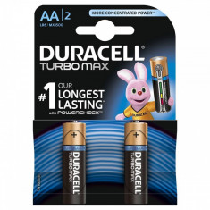 Baterie Duracell Turbo Max AA LR06 2buc Negru foto