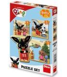 Puzzle Bebeșki 3 Buc. Bing și Prietenii