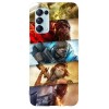 Husa compatibila cu Oppo A15 model Xbox Games, Silicon, TPU, Viceversa, Transparent, Carcasa