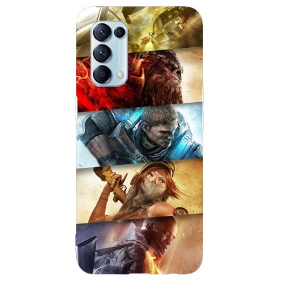 Husa compatibila cu Oppo A15 model Xbox Games, Silicon, TPU, Viceversa foto