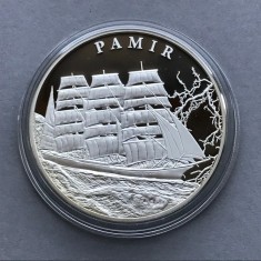 PALAU 5 Dollars 2009 PAMIR SHIP Argint Proof
