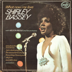 VINIL Shirley Bassey With Nelson Riddle ‎– What Now My Love (VG++)