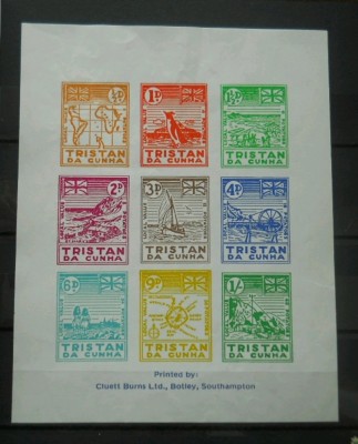 TRISTAN DA CUNHA BLOC MH foto