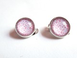 Cumpara ieftin Cercei clips animal print E 12 MM