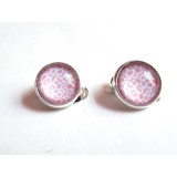 Cercei clips animal print E 12 MM