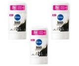 Set antiperspirante Nivea Black &amp; White Silky Smooth, 48h protectie, 50ml x 3