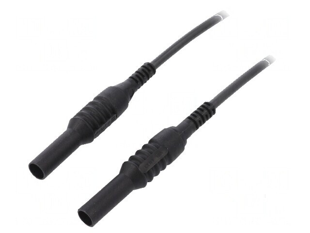 Cablu de măsurare 1kVDC 10A 1,5m negru