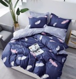 Cumpara ieftin Lenjerie Pat Boxer Fx021, Bumbac, 4 Piese, Fara Elastic, Albastru, Lila