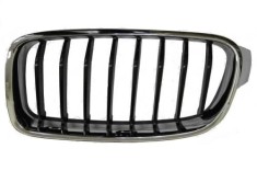 Grila radiator Bmw Seria 3 (F30/31/35), 01.2012-12.2019, stanga, 51137260497, 20D105-7 Model SPORT