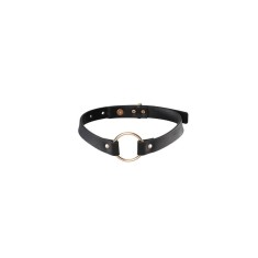 Maze Single Choker - Zgardă Neagră 41 cm