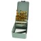 Set 28 burghie titan pentru metal HSS 1.5-13.0mm, GEKO G38235