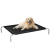 PawHut Saltea Pliabila Caini Interior Exterior Confortabila Plasa Aerisire 130x90cm