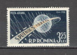 Romania.1958 Posta aeriana-Sputnik III CR.77, Nestampilat