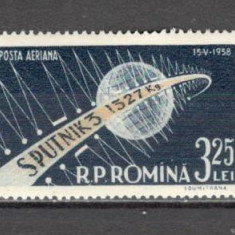 Romania.1958 Posta aeriana-Sputnik III CR.77