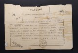 Telegrama trimisa de generalul Anton Iovanovici maresalului Alexandru Averescu