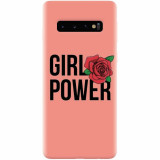 Husa silicon pentru Samsung Galaxy S10 Plus, Girl Power 2