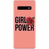 Husa silicon pentru Samsung Galaxy S10 Plus, Girl Power 2