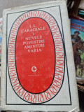 Ion Luca Caragiale - Nuvele, Povestiri, Amintiri, Varia