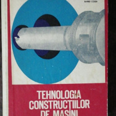 TEHNOLOGIA CONSTRUCTIILOR DE MASINI - MANUAL PENTRU ANUL IV - EMILIAN GHINEA/VASILE MILITARU .BARBU COLEA