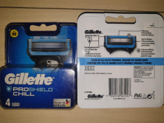 Set 4 buc rezerve Fusion Gillette Proshield chill. NOU foto