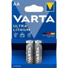 Baterie Varta Ultra Lithium 6106, AA / R6, 1.5V, litiu, 2 buc