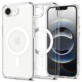 Husa MagSafe pentru Apple iPhone 16e, Spigen, Ultra Hybrid, Alba