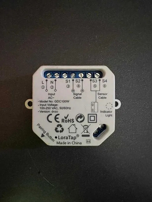 LoraTap Smart Life Senzori uși de garaj Deschizător Controller WiFi
