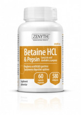 Betaina HCL &amp;amp; Pepsina (60 capsule) foto