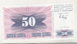 Bnk bn Bosnia 50 dinari 1992 unc