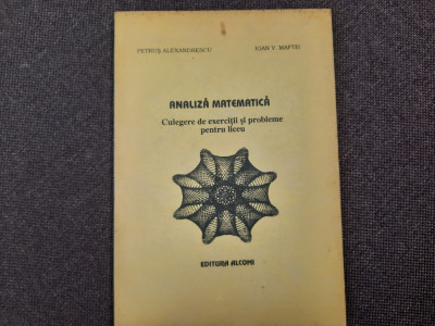 Analiza matematica pentru BAC, Admitere, olimpiade - Petrus Alexandrescu P8 foto